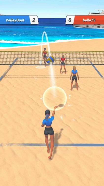 Beach Volley Clash中文版游戏截图