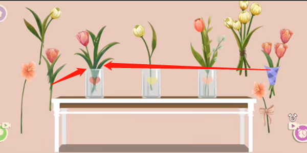 鸭鸭收纳大师插花达人怎么玩 插花达人过关方法分享图1