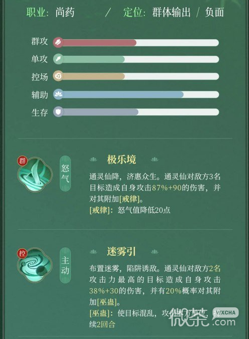 浮生忆玲珑通灵仙职业定位指南图5