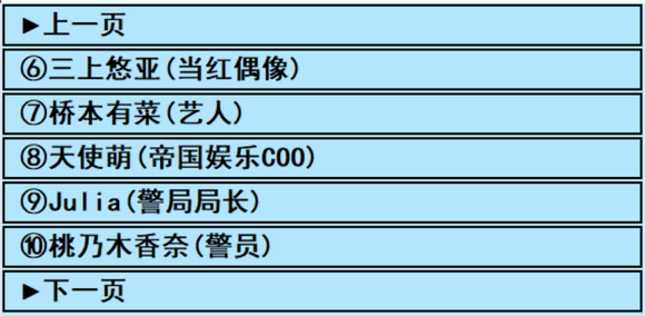 亚洲之子私人按摩全开角色一览表图2