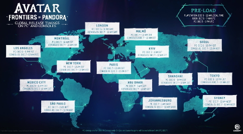 《阿凡达：潘多拉边境》解锁时间公布 12月6日解锁